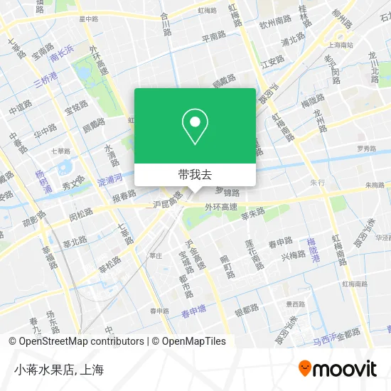 小蒋水果店地图