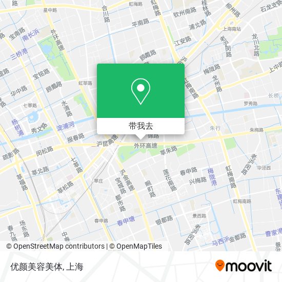 优颜美容美体地图