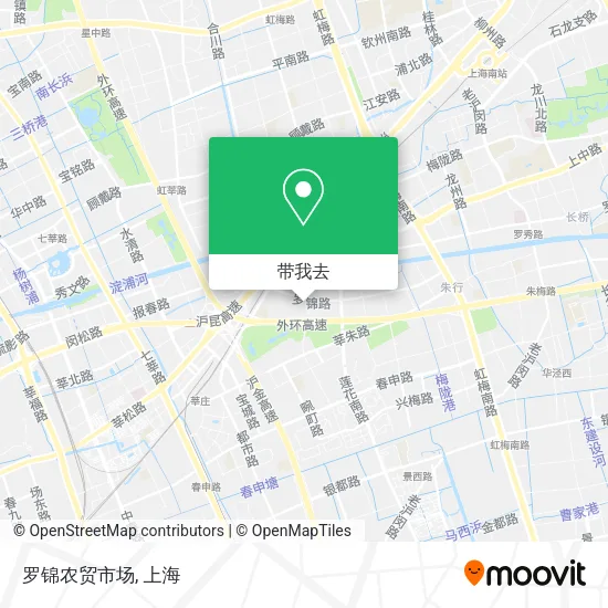 罗锦农贸市场地图
