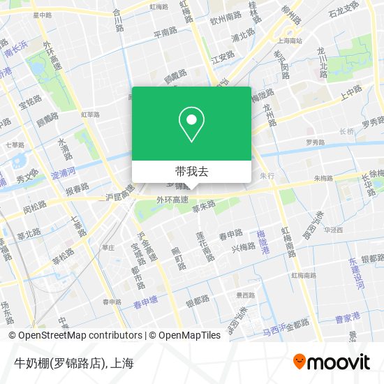 牛奶棚(罗锦路店)地图