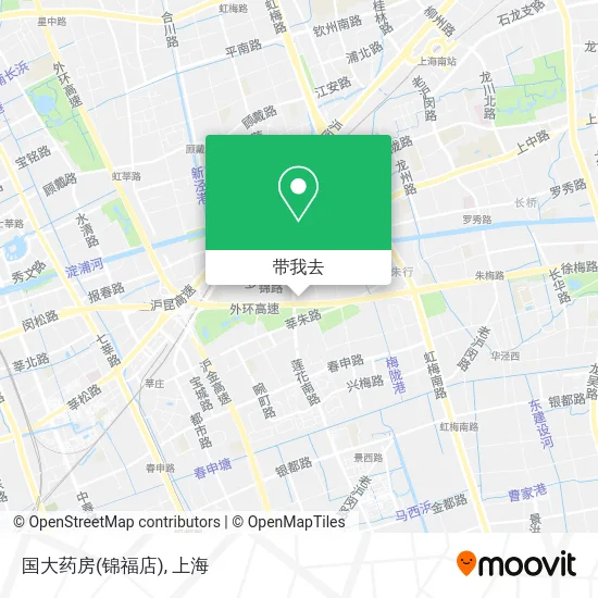 国大药房(锦福店)地图