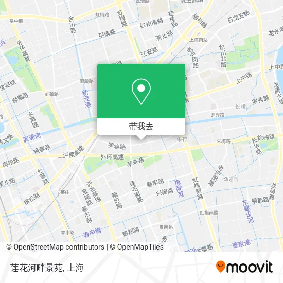 莲花河畔景苑地图