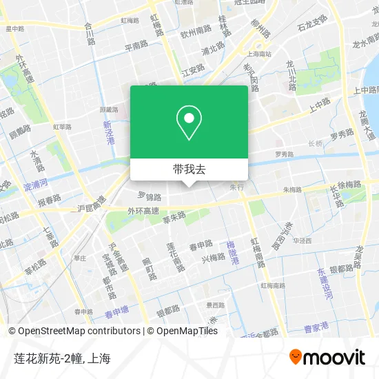 莲花新苑-2幢地图