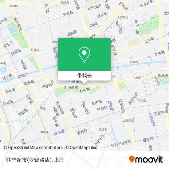 联华超市(罗锦路店)地图
