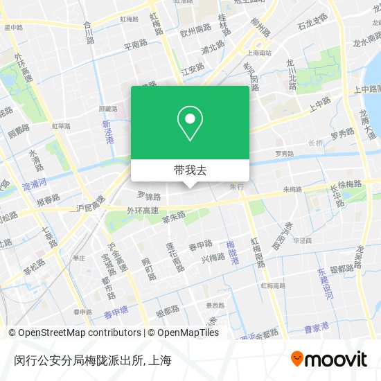 闵行公安分局梅陇派出所地图