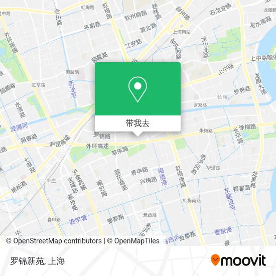 罗锦新苑地图