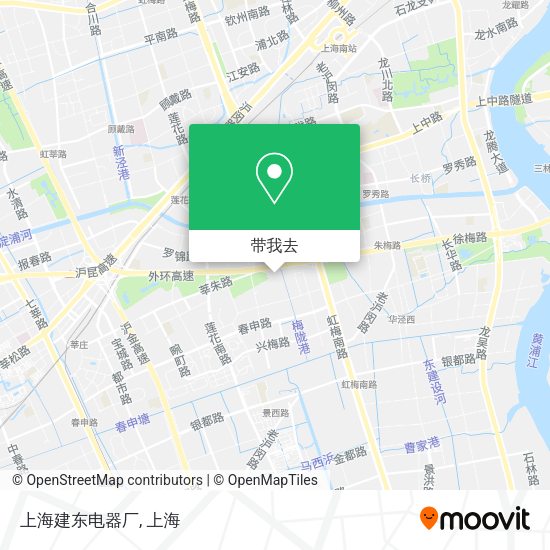上海建东电器厂地图