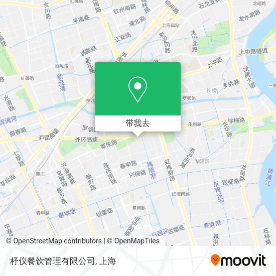 杼仪餐饮管理有限公司地图