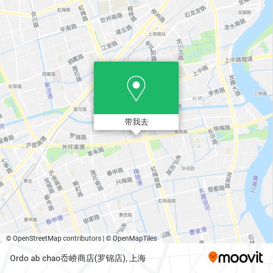 Ordo ab chao岙峤商店(罗锦店)地图