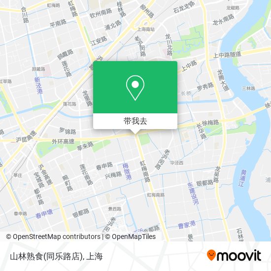 山林熟食(同乐路店)地图