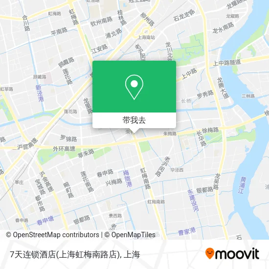 7天连锁酒店(上海虹梅南路店)地图
