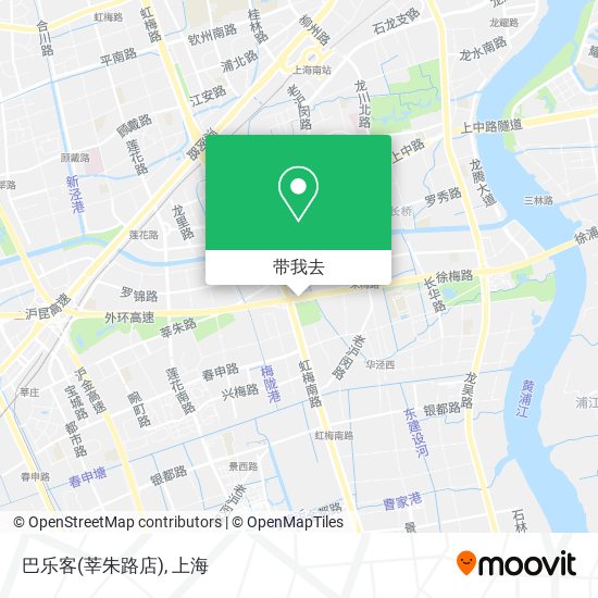 巴乐客(莘朱路店)地图