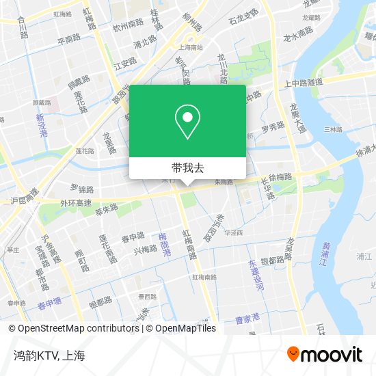 鸿韵KTV地图