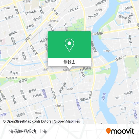 上海晶城-晶采坊地图