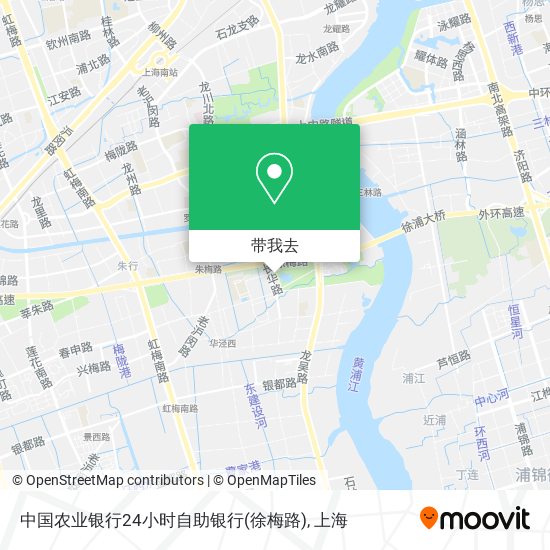 中国农业银行24小时自助银行(徐梅路)地图
