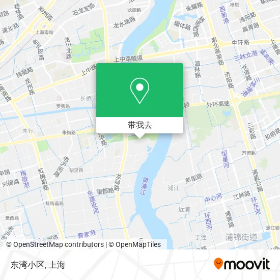 东湾小区地图
