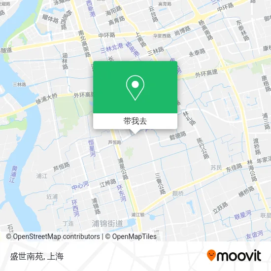 盛世南苑地图