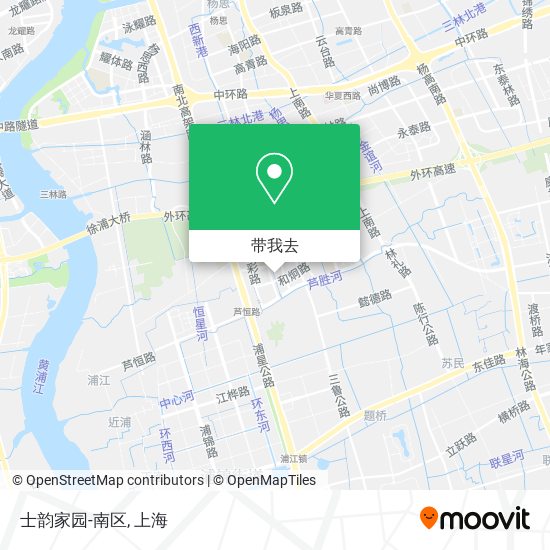 士韵家园-南区地图