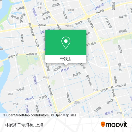 林展路二号河桥地图