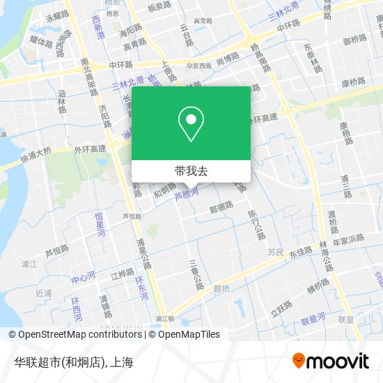 华联超市(和炯店)地图