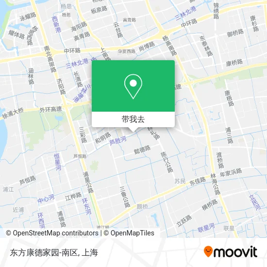 东方康德家园-南区地图