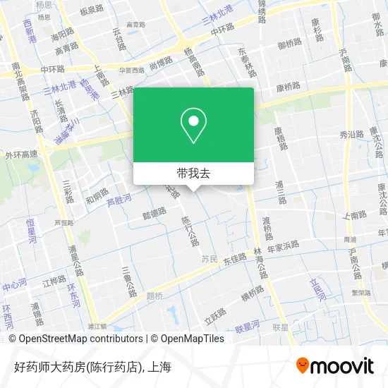 好药师大药房(陈行药店)地图