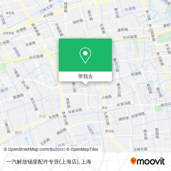 一汽解放锡柴配件专营(上海店)地图