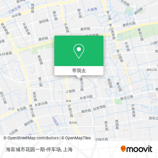 海富城市花园一期-停车场地图