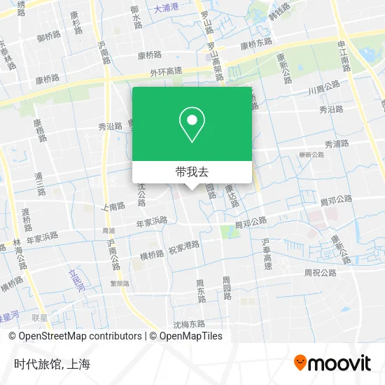 时代旅馆地图