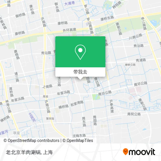老北京羊肉涮锅地图