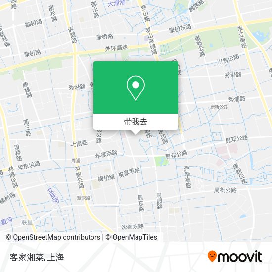 客家湘菜地图