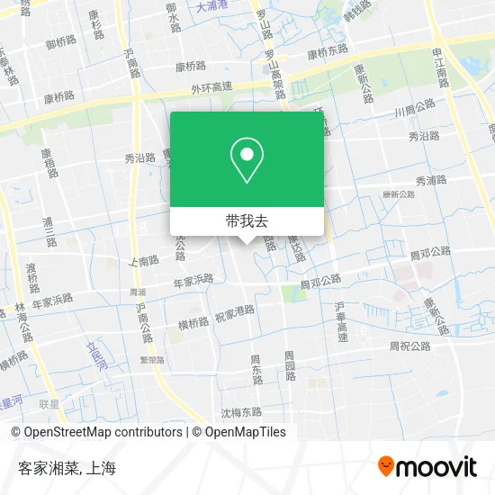 客家湘菜地图