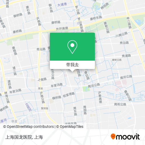上海国龙医院地图