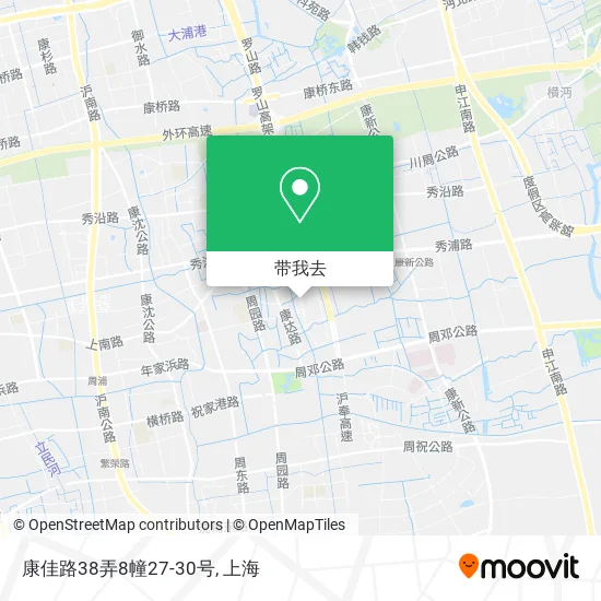 康佳路38弄8幢27-30号地图
