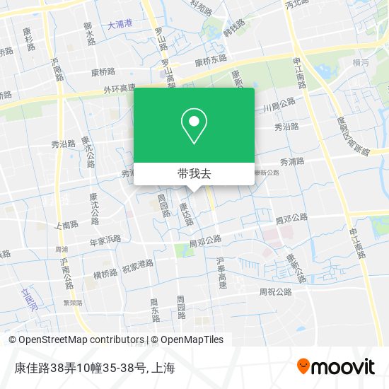 康佳路38弄10幢35-38号地图