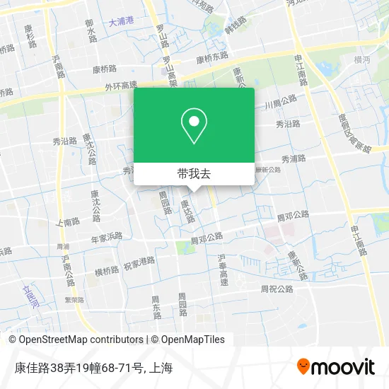 康佳路38弄19幢68-71号地图