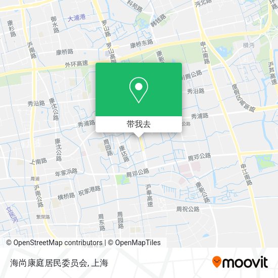 海尚康庭居民委员会地图
