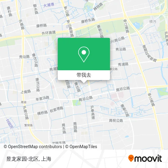 昱龙家园-北区地图