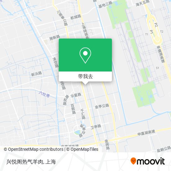 兴悦阁热气羊肉地图