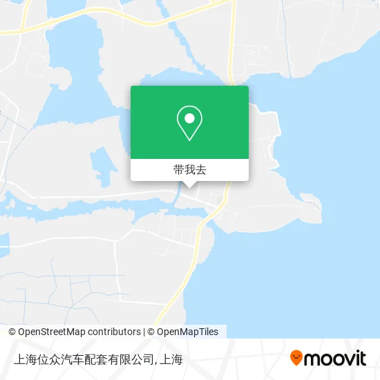 上海位众汽车配套有限公司地图