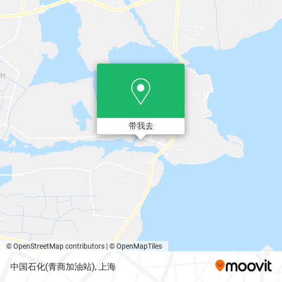 中国石化(青商加油站)地图