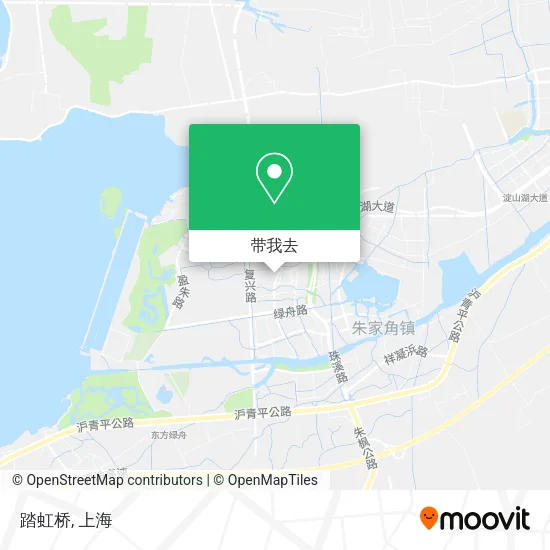 踏虹桥地图