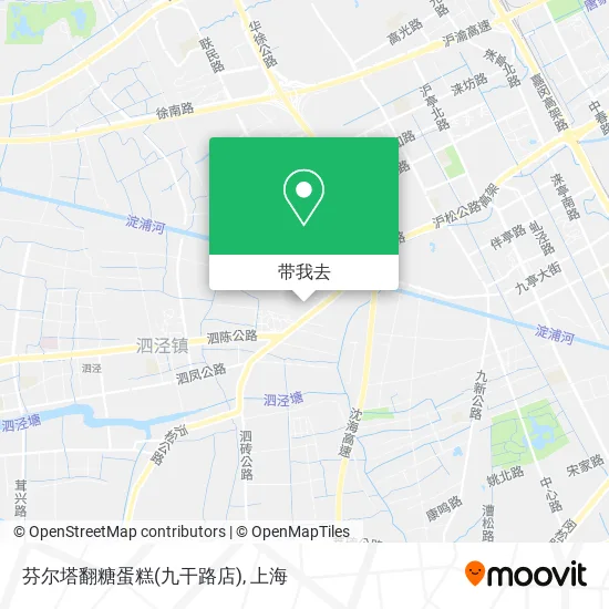 芬尔塔翻糖蛋糕(九干路店)地图