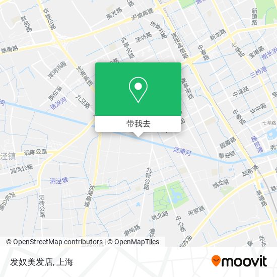 发奴美发店地图