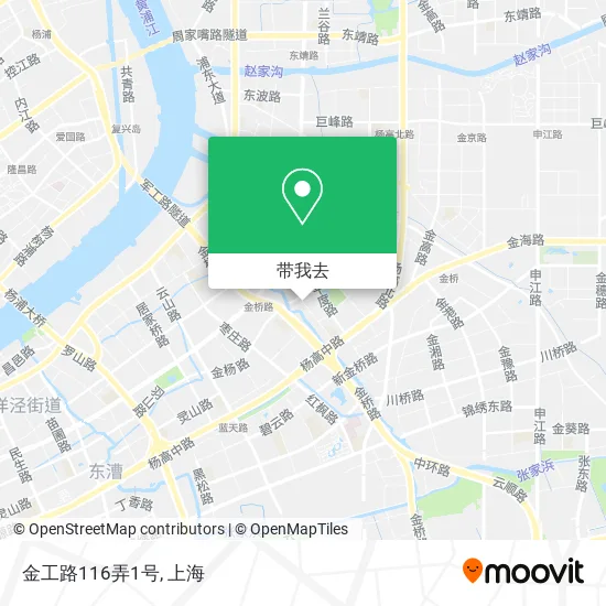 金工路116弄1号地图