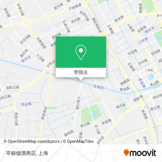 亭丽烟酒商店地图
