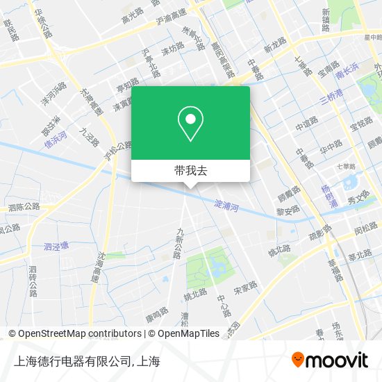 上海德行电器有限公司地图