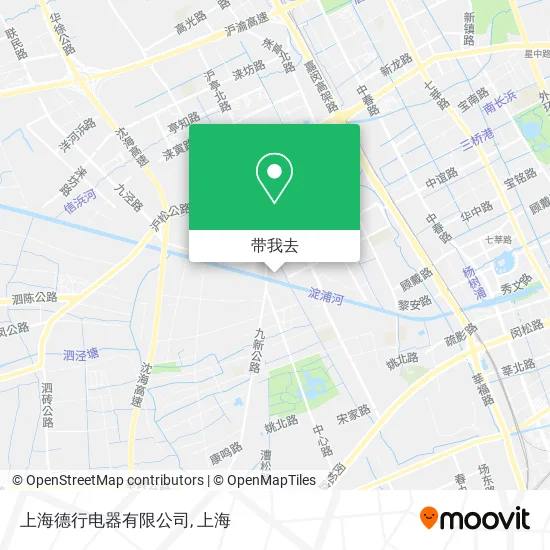 上海德行电器有限公司地图