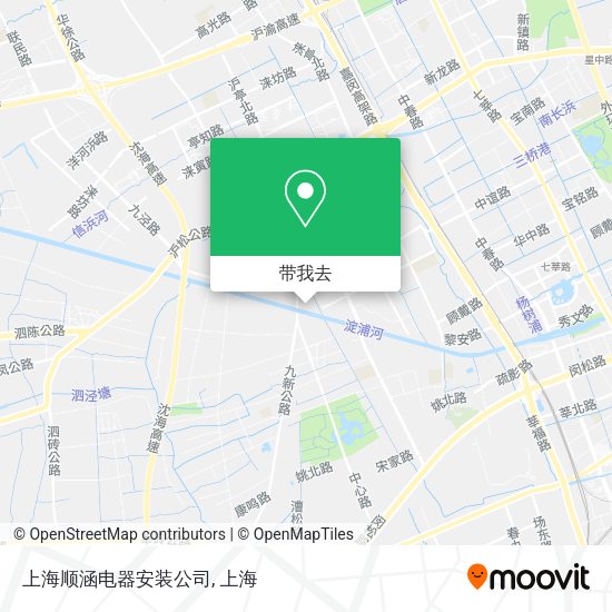 上海顺涵电器安装公司地图
