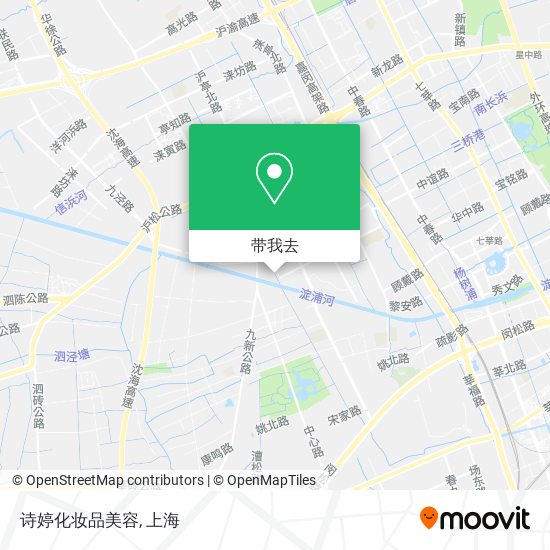 诗婷化妆品美容地图